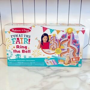 NIB Melissa & Doug Fun at the Fair! Treasure Mountain Ring the Bell